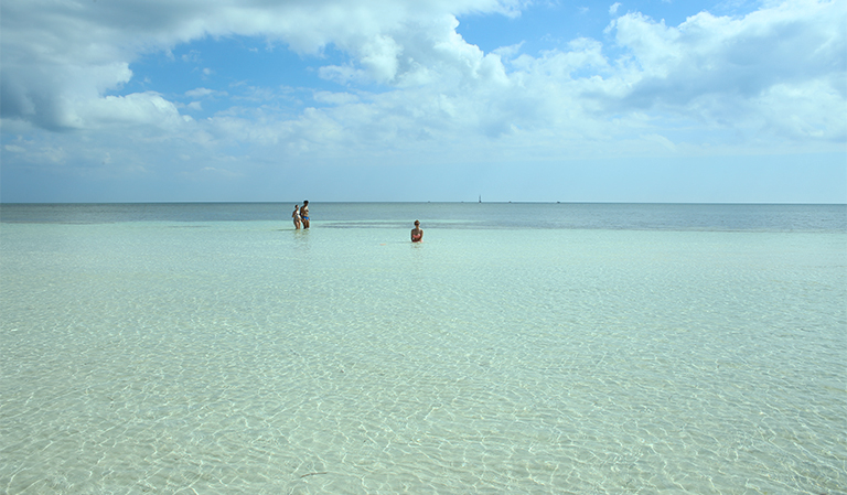Bahia Honda State Resort, på øya Big Pine Key.