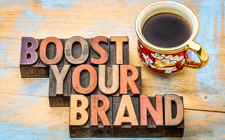 Illustrasjon - boost your brand
