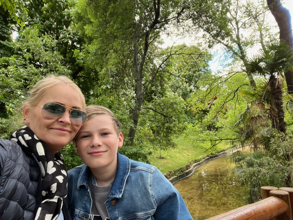 Leander og Yvonne <3