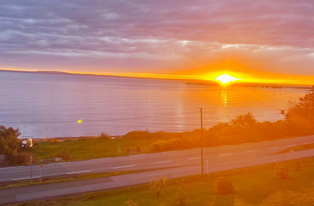 Vakker himmel, men litt blurry bilde.